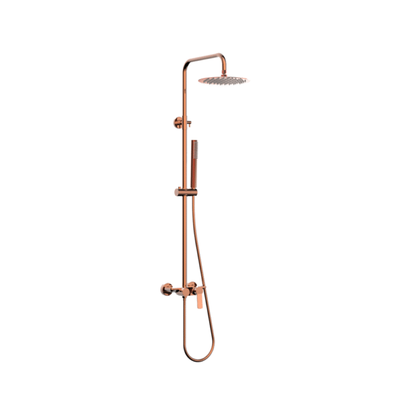 Colonne de douche avec mitigeur bronze Robimed