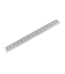 Caniveau inox 20 cm Labyrint Sukar 4 avec grille décorative motif labyrinthe pour douche italienne