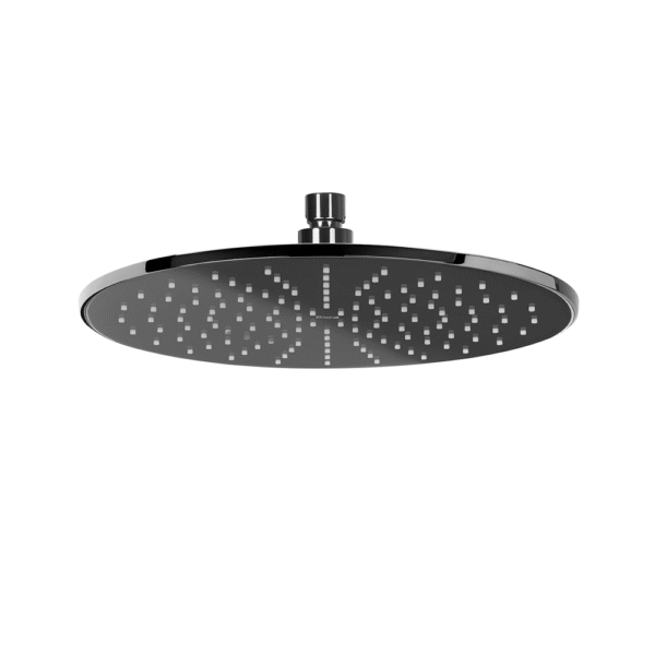Pomme de douche noir Roca 30cm