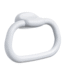 Porte serviette anneau Olympia Tatay blanc — accessoire mural minimaliste Tatay en polypropylène pour salle de bain