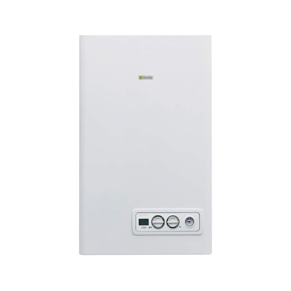 Chaudière gaz ventouse Beretta Ciao 24 kW murale blanche avec panneau digital