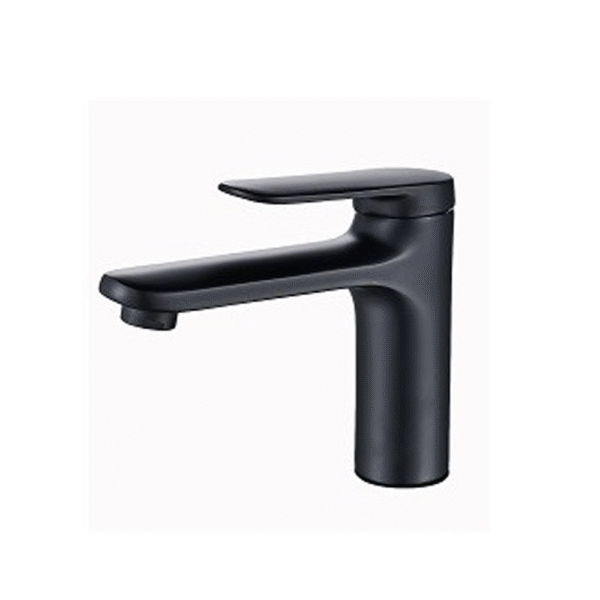 Mitigeur lavabo noire mat Lila