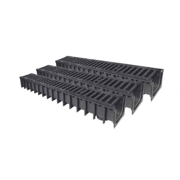 Caniveau grille kit 3m 100 x 50 SDRAIN