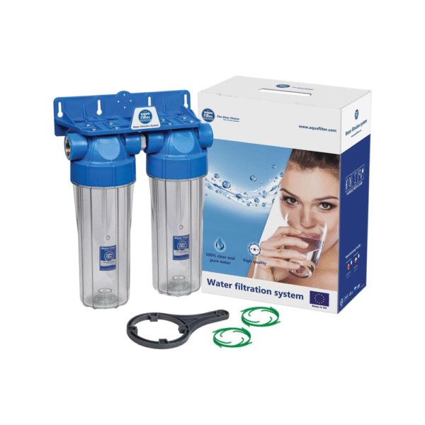 Filtre à eau double 3/4 Aquafilter