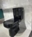 WC complet noir Odyssée Yveline avec abattant soft-close et double chasse d'eau économe