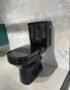 WC complet noir Odyssée Yveline avec abattant soft-close et double chasse d'eau économe
