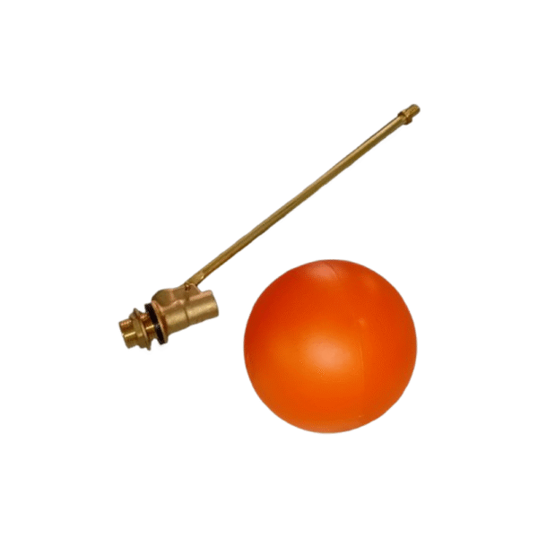 Flotteur laiton avec boule 1/2 metrotec