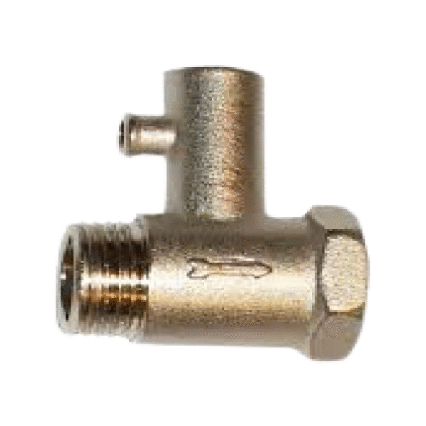 Groupe sécurité chauffe-eau 1/2 Metrotec 4036 Gebomed avec soupape et clapet anti-retour