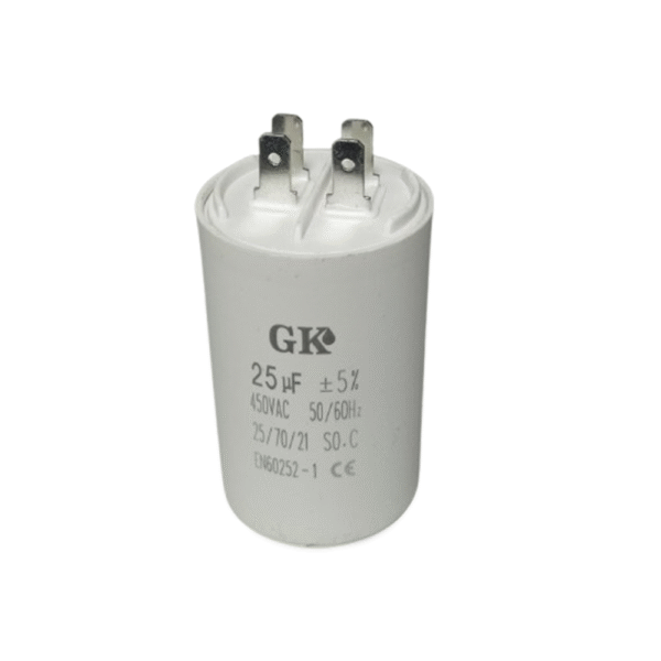 Condensateur 25 µF UNIMAGRI pour moteur de pompe d'irrigation