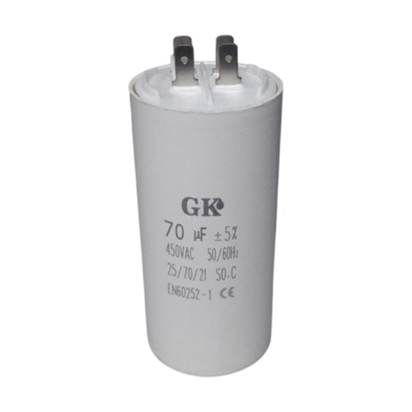 Condensateur 70 µF Unimagri pour pompe irrigation moteur asynchrone