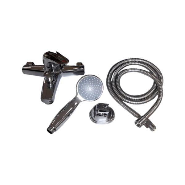 Mitigeur cuisine col de cygne Alyomed Al8803 en métal chromé design moderne