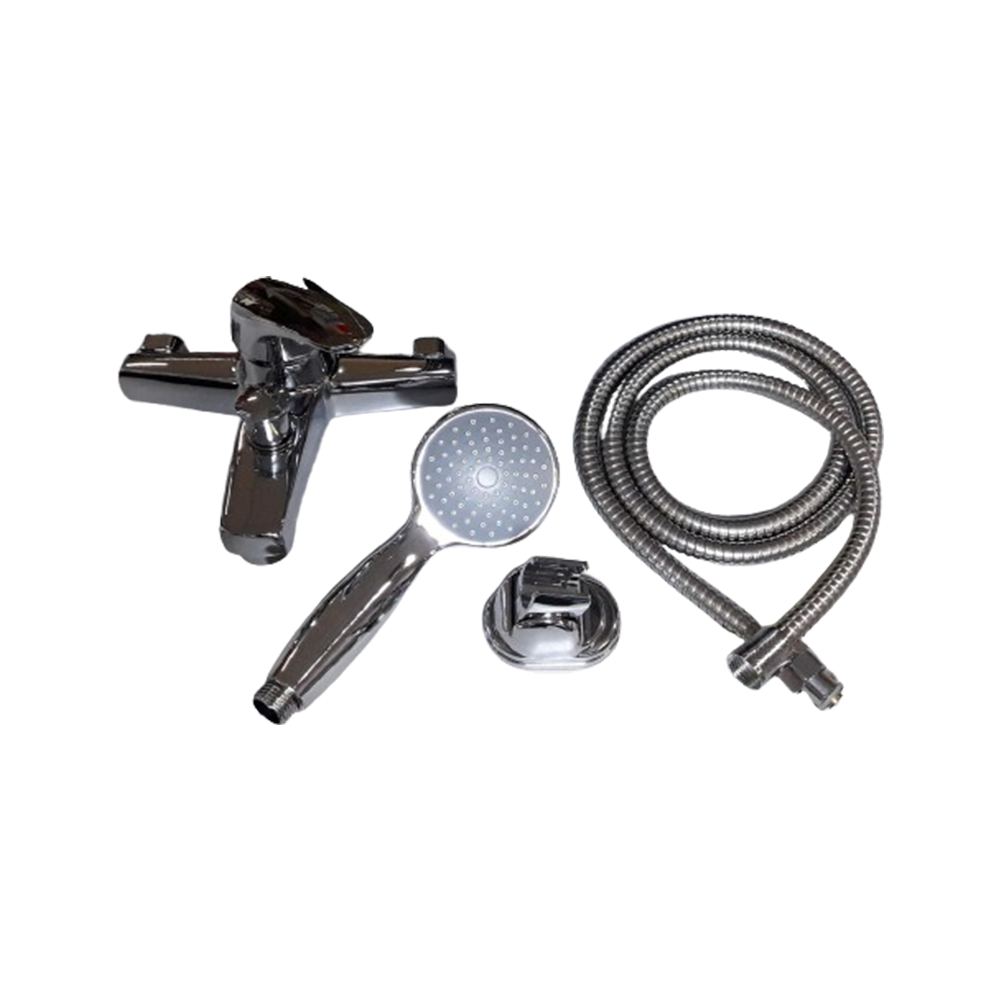 Mitigeur cuisine col de cygne Alyomed Al8803 en métal chromé design moderne