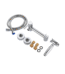 Mitigeur shattaf WC chrome Gebomed avec douchette encastrable pour salle de bain moderne