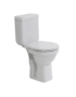 WC complet Tulipe blanc avec réservoir céramique pour salle de bain