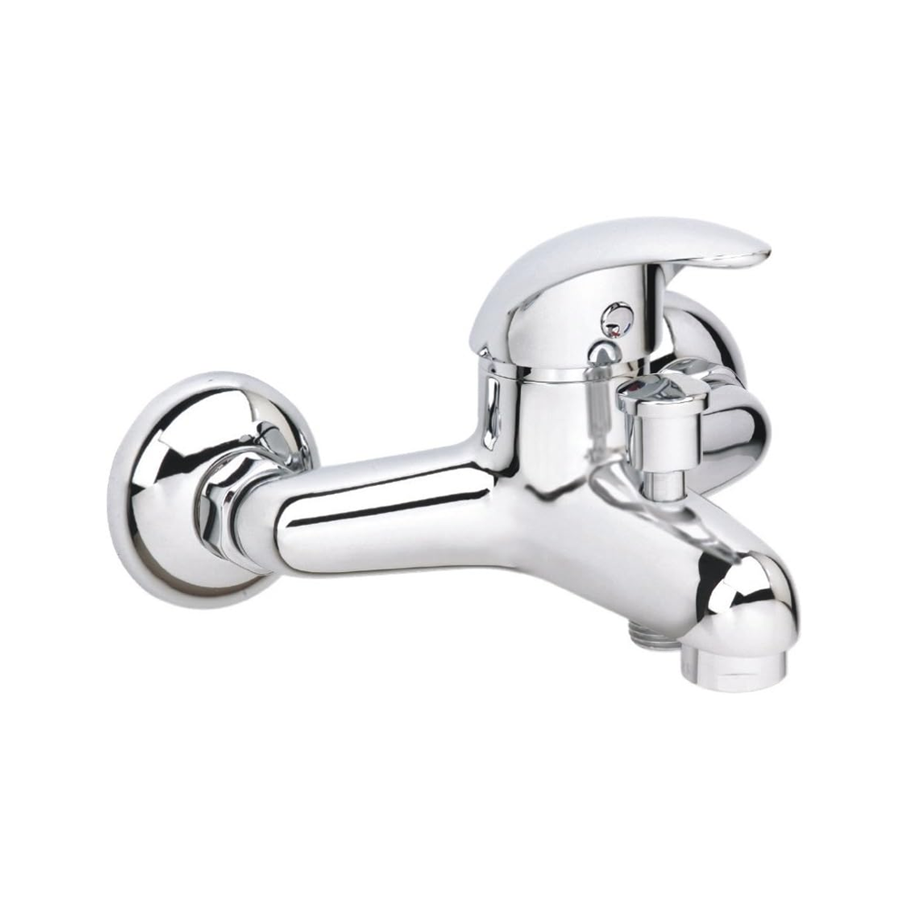 Mitigeur baignoire Boet 65555 chrome avec cartouche céramique, robinetterie premium Maroc