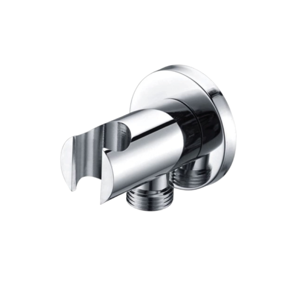 Coude d'alimentation chrome  rond gebomed 300