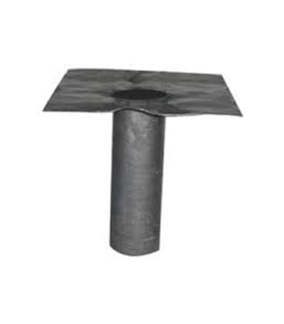 Gargouille plomb 75 mm de Cerasani, accessoire professionnel pour drainage d'eau de pluie et évacuation toiture