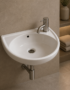 Lave-main Arena Orca 43x34 cm blanc compacte économe robuste sanitaire CERASANI Maroc