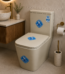 WC complet Aqua Spin Kaki 67a8mk — sanitaire professionnel couleur kaki avec réservoir et kit fixation