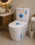 Wc complet Aqua Spin rond 76a8gw blanc — sanitaire professionnel qualité maroc