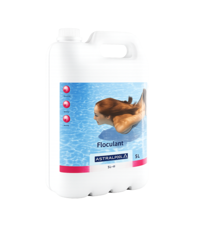 Floculant liquide Astral Pool 5L – Agent coagulant pour clarification piscine, format 5 litres prêt à l'emploi