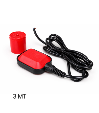 Flotteur électrique 3m avec câble de 3 mètres pour régulation automatique de niveau d'eau et système de pompage