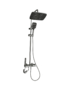 Colonne de douche mitigeur Bsim gris - Colonne de douche avec mitigeur Bsim gris 6618 — design épuré pour salle de bain moderne au Maroc