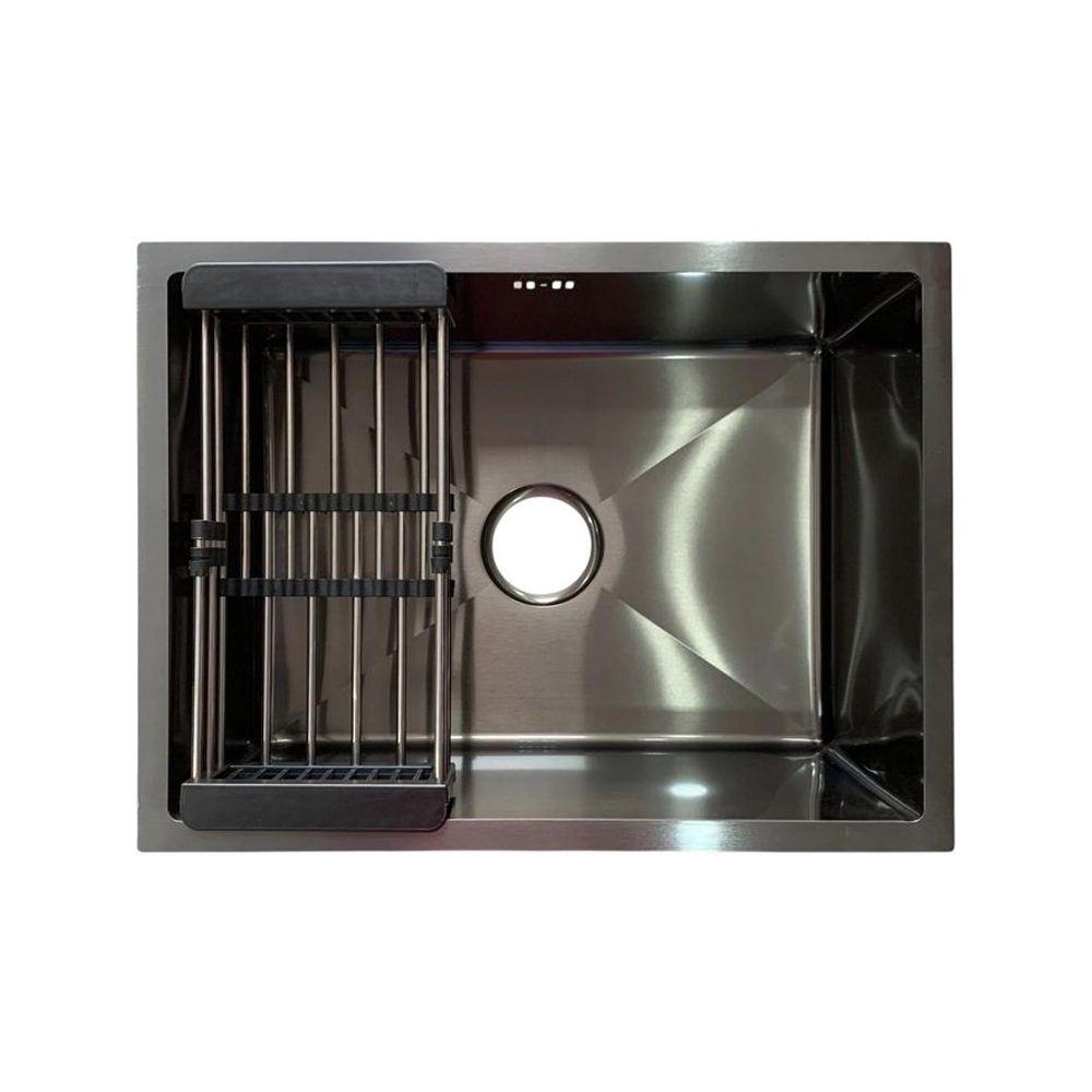 evier0001 Evier 40 X 50 Sous Plan Noir Bsim – Image 1