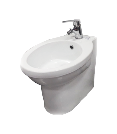 Bidet suspendu blanc Iceberg moderne pour salle de bain professionnelle