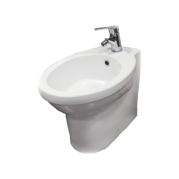 Bidet suspendu blanc Iceberg moderne pour salle de bain professionnelle