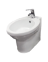 Bidet suspendu blanc Iceberg moderne pour salle de bain professionnelle