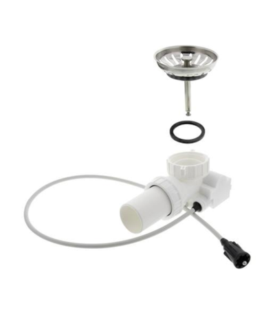 Bonde tirrete Vsa chromée pour évacuation lavabo salle de bain