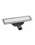 Caniveau inox 9x30 cm Rlife pour évacuation douche italienne premium