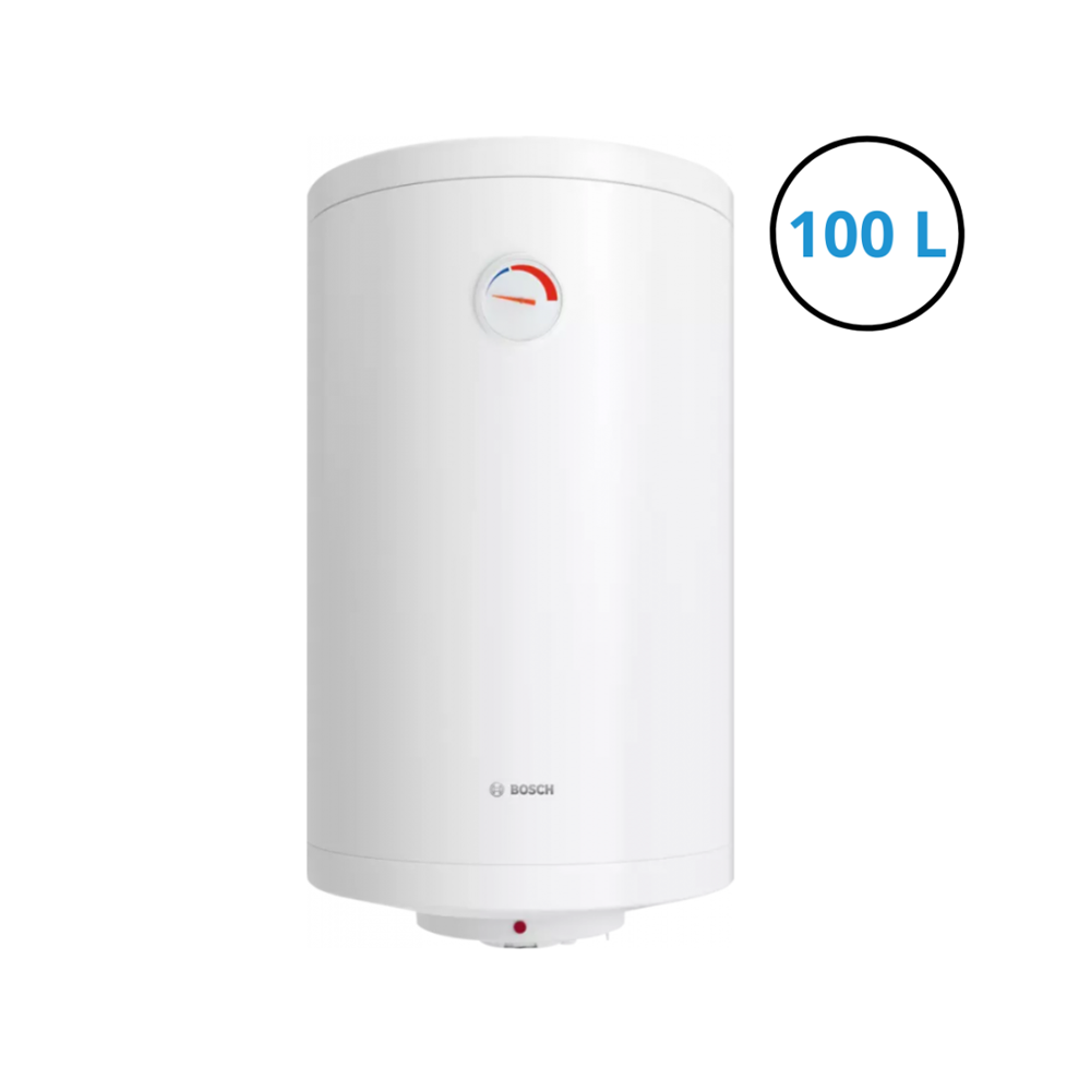 Chauffe-eau électrique Bosch 100L blanc fixation murale technologie allemande CERASANI