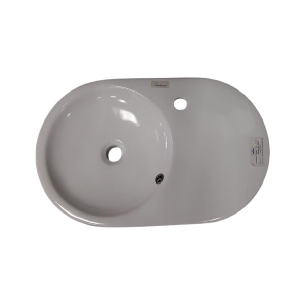 Vasque 65*40 Blanc Diamond Va-901