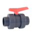 Vanne PVC pression 63 Cepex - Vanne PVC pression 63 Dr Cepex grise – raccord sanitaire double diamètre 63 mm