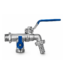 Robinet de jardin 1/2 x 3/4 Clemed Jd123434 chromé brillant - robinetterie de qualité professionnelle