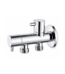 Robinet équerre double 1/2 x 3/8