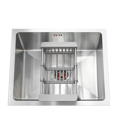 Evier sous plan 55x45 Bsim satine - Evier sous plan 55x45 cm Bsim finition satine pour cuisine moderne