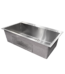 évier inox 75 x 45 - Evier inox 75 x 45 Sanivy avec finition brossée pour cuisine moderne