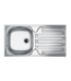 évier encastré 76 x 43,5 Cromevier - Evier encastré 76 x 43,5 Cromevier de qualité professionnelle pour cuisine moderne — robinetterie Maroc CERASANI