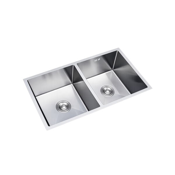 Evier Sous Plan 80 X 45 Inox Satine Sanili