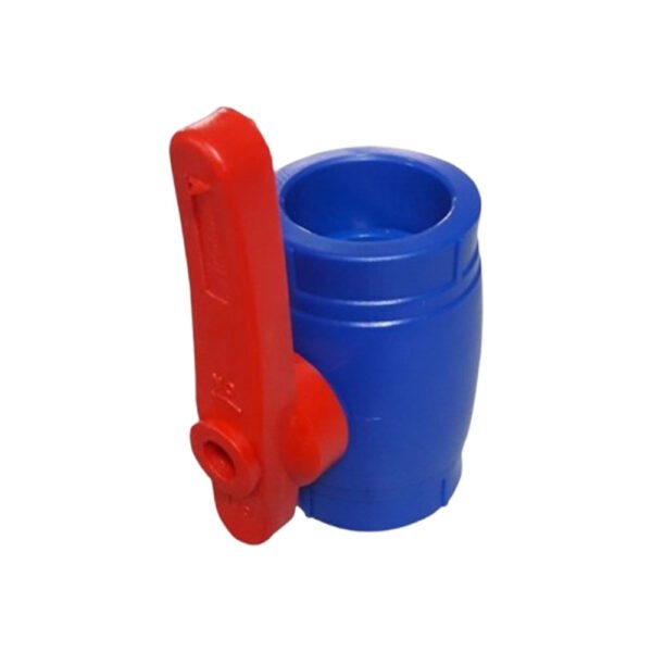 Vanne A Bille Ppr 50 Bleu Mplast