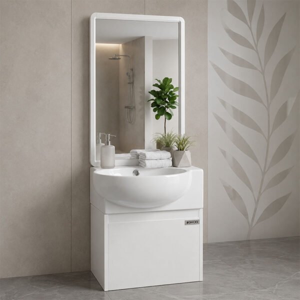 Meuble De Salle De Bain 45*28 Blanc