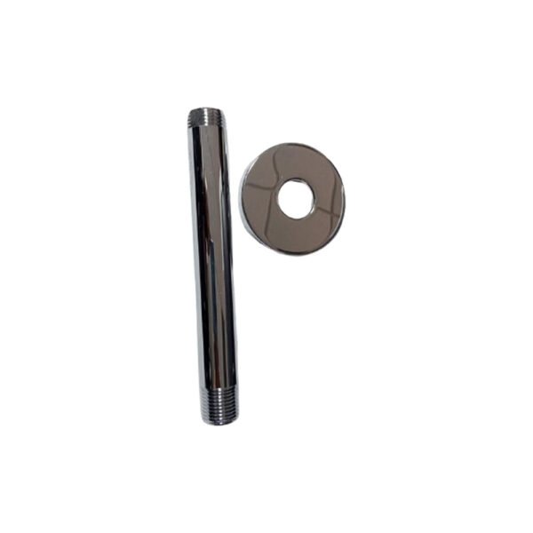 Bras de douche plafonier Grohe 28724000 chromé brillant encastrable salle de bains