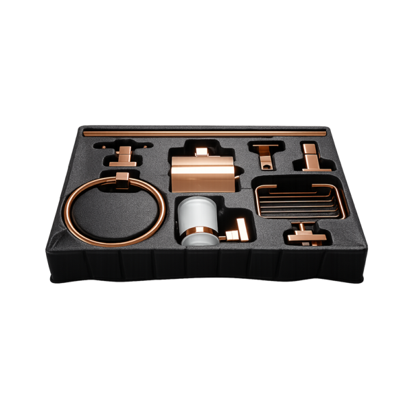 Ens Salle De Bain Sdb Rose Gold Rhino 6215