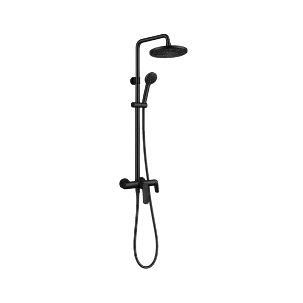 Colonne De Douche Avec Mitigeur Thermostatique Noir Roca Vega  Asa976enb0