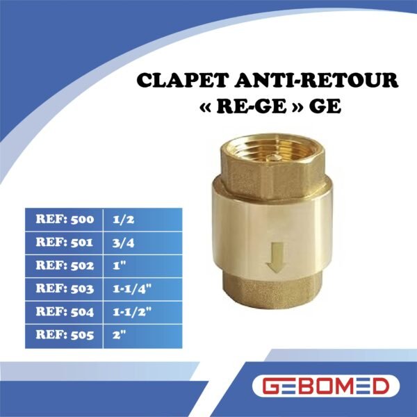 Clapet A Ressort