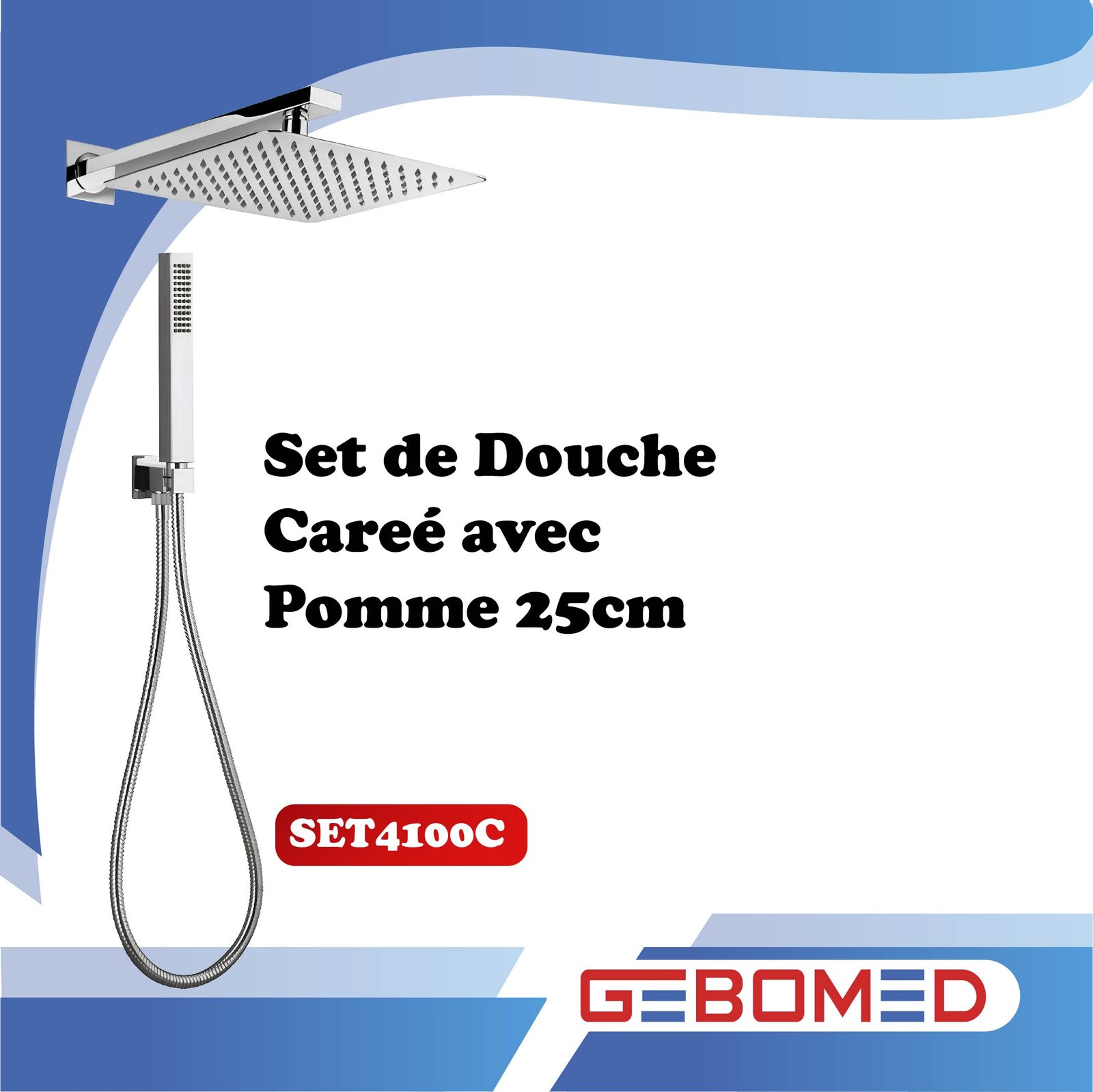 gebomed articles_Mesa de trabajo 1 copie 10 Set De Douche Encastrable Chrome Rond Set 4100c – Image 1