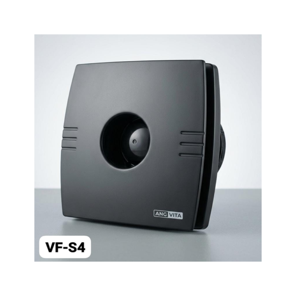 Extracteur Salle De Bain Vf-s4 Noir-vita